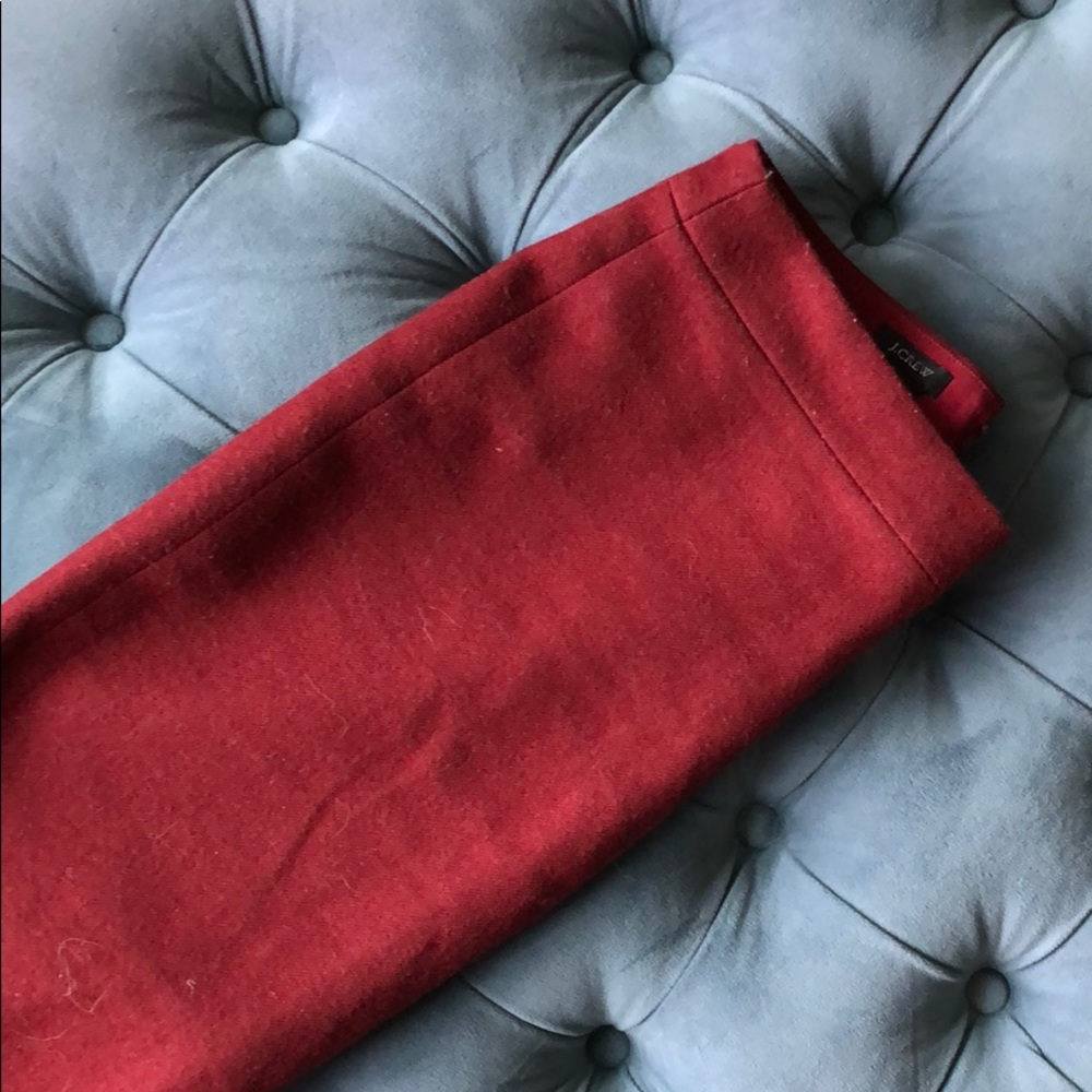 J.Crew wool pencil skirt size 4p